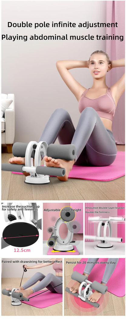 Black Adjustable Multi-Function Home Fitness Equipment for  Sit-Ups
